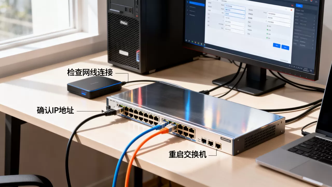 交换机与服务器PC连接不上怎么办,电脑无法访问服务器怎么解决 交换机与服务器PC连接不上怎么办,电脑无法访问服务器怎么解决