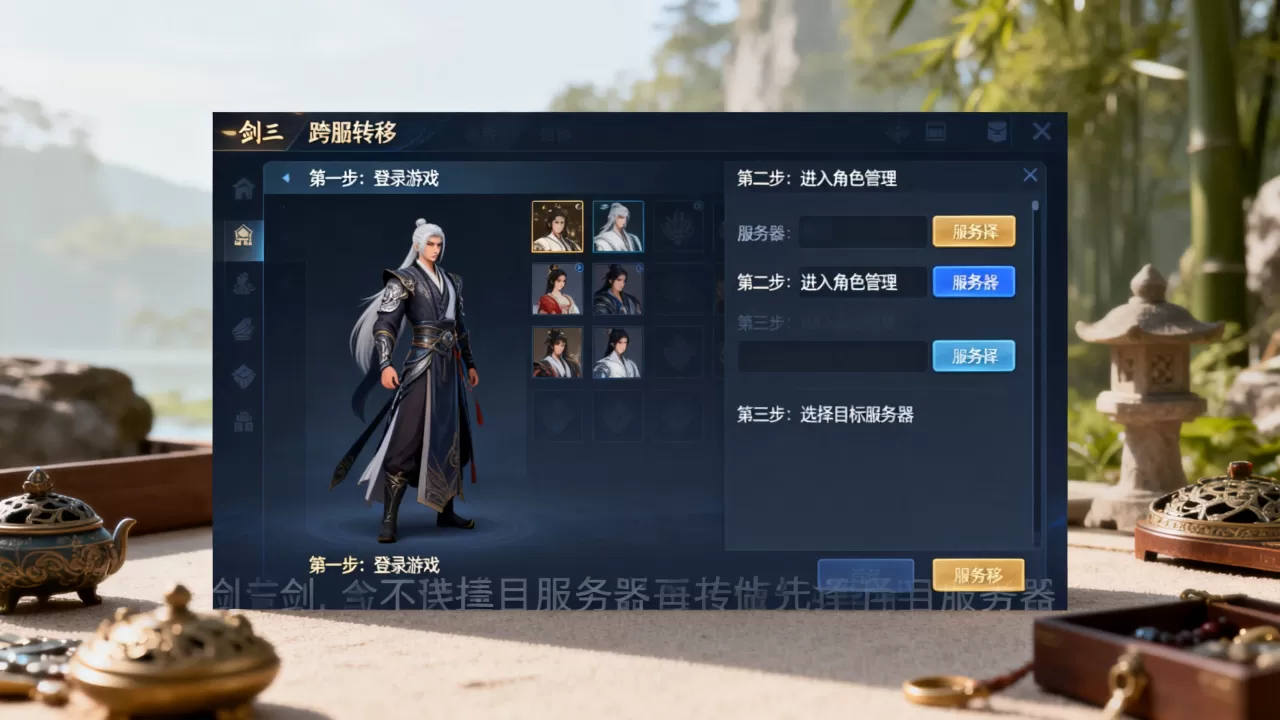 剑三角色怎么改服务器?,角色跨服转移教程 剑三角色怎么改服务器?,角色跨服转移教程