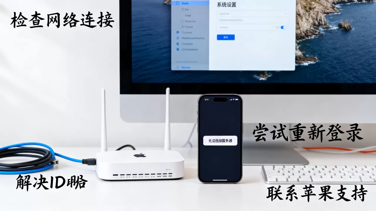苹果ID服务器出现问题怎么办,如何解决? 苹果ID服务器出现问题怎么办,如何解决?