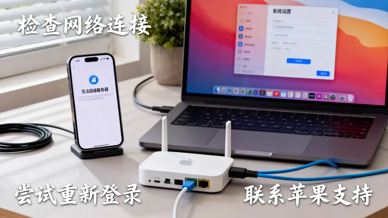 苹果ID服务器出现问题怎么办,如何解决? 苹果ID服务器出现问题怎么办,如何解决?