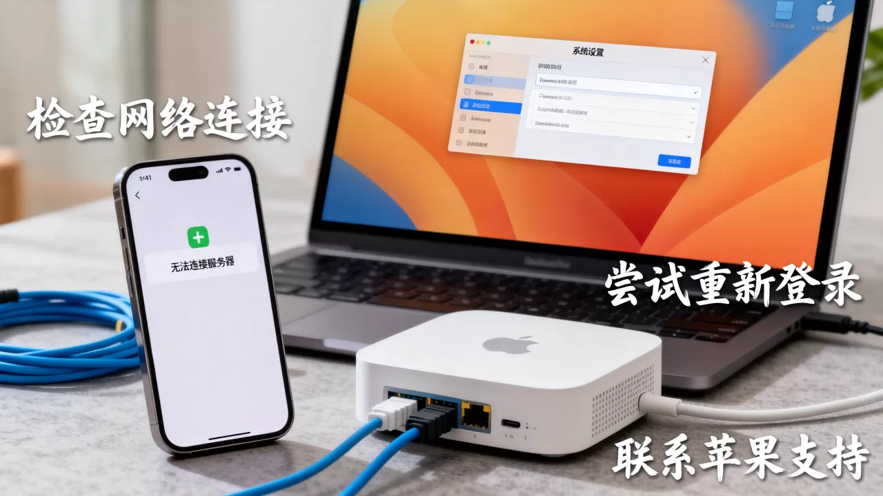 苹果ID服务器出现问题怎么办,如何解决? 苹果ID服务器出现问题怎么办,如何解决?