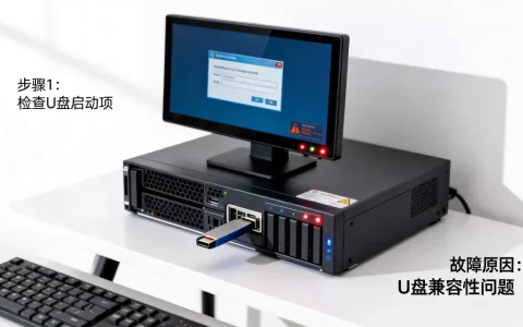 u盘装服务器启动不了怎么解决，常见故障原因有哪些？