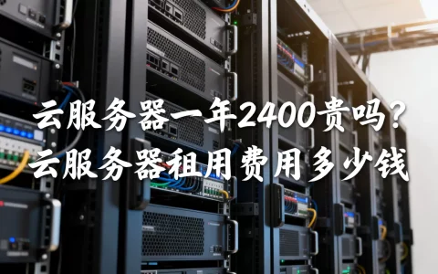 云服务器一年2400贵吗？,云服务器租用费用多少钱