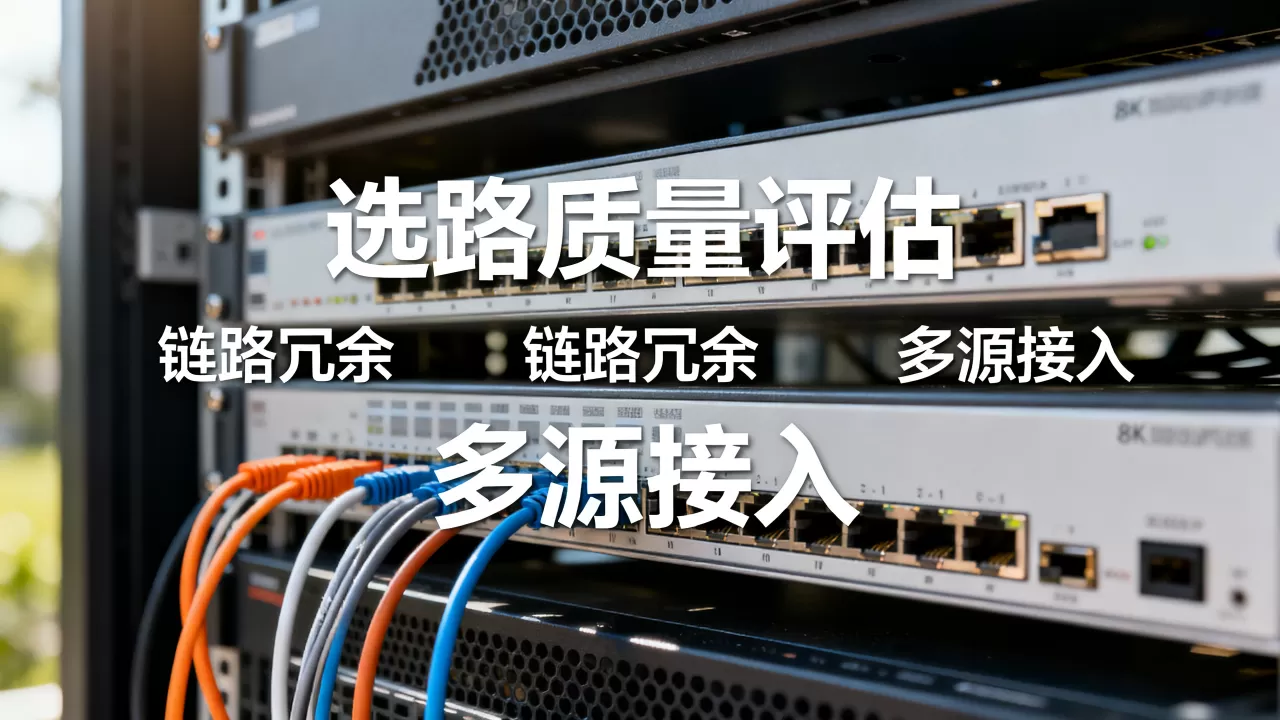 行情源多链路冗余接入的选路质量如何评估,有哪些评估方法? 行情源多链路冗余接入的选路质量如何评估,有哪些评估方法?