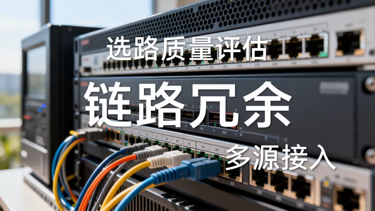 行情源多链路冗余接入的选路质量如何评估,有哪些评估方法? 行情源多链路冗余接入的选路质量如何评估,有哪些评估方法?