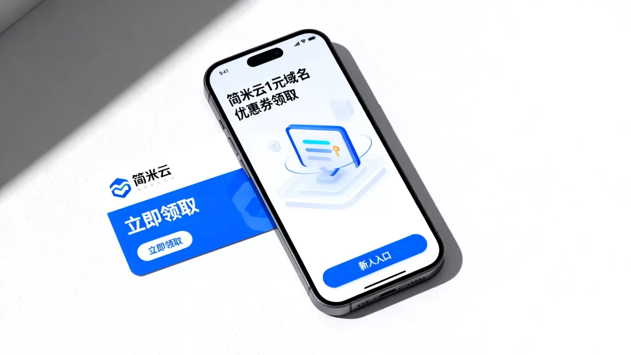 简米云1元域名优惠券怎么领?新人入口在哪,简米云优惠券领取 简米云1元域名优惠券怎么领?新人入口在哪,简米云优惠券领取