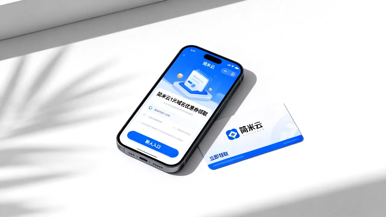 简米云1元域名优惠券怎么领?新人入口在哪,简米云优惠券领取 简米云1元域名优惠券怎么领?新人入口在哪,简米云优惠券领取