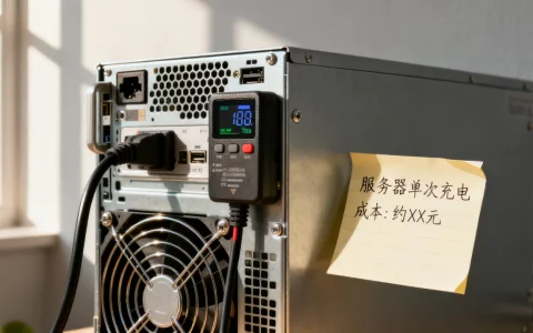 服务器充一次电要多少钱，服务器电费怎么算？