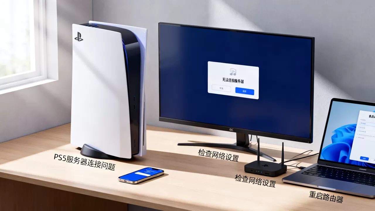 PS5服务器出现问题怎么办,PS5无法连接服务器怎么解决? PS5服务器出现问题怎么办,PS5无法连接服务器怎么解决?