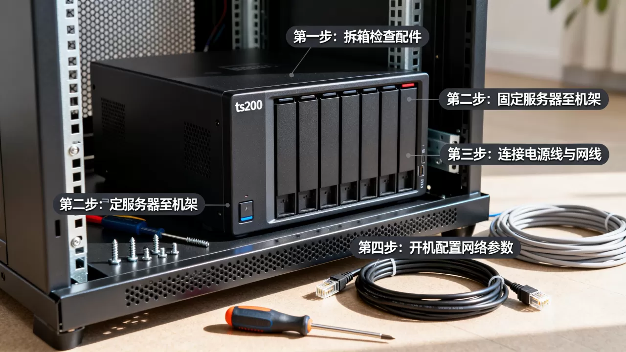 ts200网络存储服务器怎么安装,具体安装步骤是什么? ts200网络存储服务器怎么安装,具体安装步骤是什么?