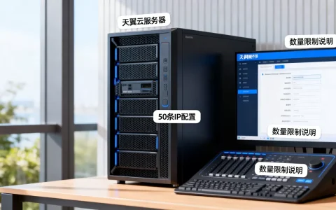 天翼云服务器怎么弄50条IP？，有数量限制吗？
