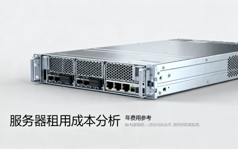 租服务器成本多少钱一年，服务器租用一年费用多少？