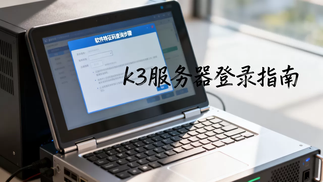 怎么在k3服务器查看软件特征码?,服务器特征码查询教程 怎么在k3服务器查看软件特征码?,服务器特征码查询教程