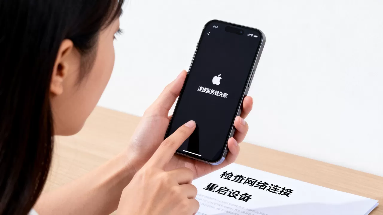 苹果手机ID注册为什么连接服务器失败,怎么解决 苹果手机ID注册为什么连接服务器失败,怎么解决