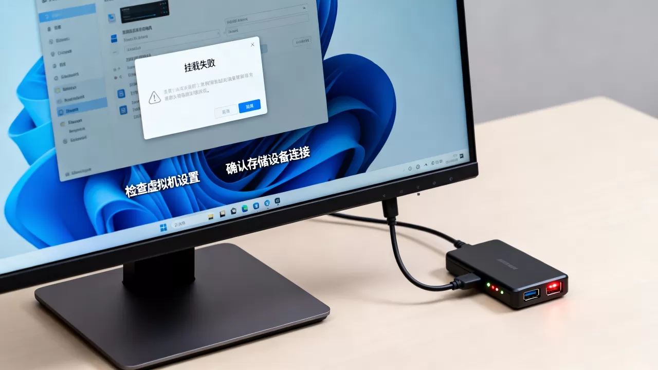 虚拟机模拟挂载失败怎么办?,虚拟机挂载不上怎么解决? 虚拟机模拟挂载失败怎么办?,虚拟机挂载不上怎么解决?