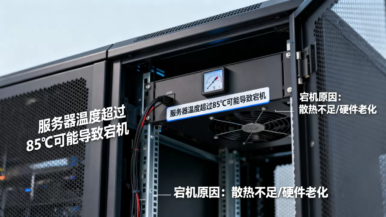 服务器温度超过多少度会导致宕机?,是什么原因 服务器温度超过多少度会导致宕机?,是什么原因