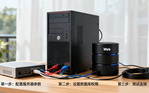 Web服务器怎么连接数据库，数据库连接配置步骤有哪些
