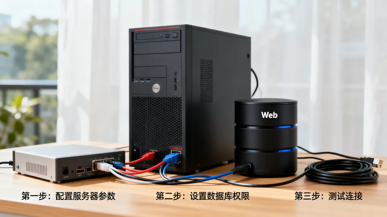 Web服务器怎么连接数据库,数据库连接配置步骤有哪些 Web服务器怎么连接数据库,数据库连接配置步骤有哪些