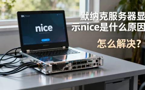默纳克服务器显示nice是什么原因，怎么解决？