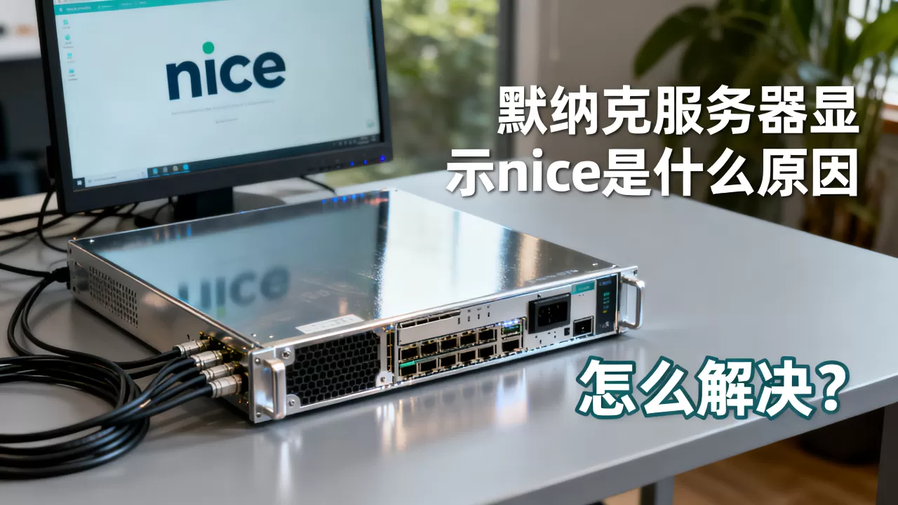 默纳克服务器显示nice是什么原因,怎么解决? 默纳克服务器显示nice是什么原因,怎么解决?