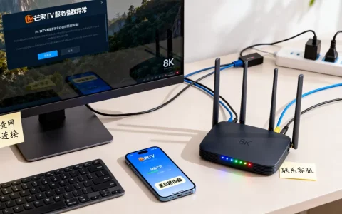 芒果TV服务器异常怎么办，排查修复技巧全解