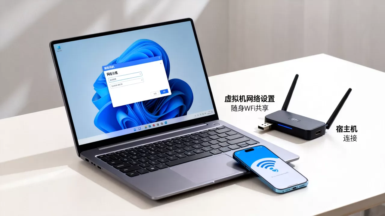 虚拟机如何设置随身WiFi,共享网络给宿主机?虚拟机怎么共享网络给主机上网? 虚拟机如何设置随身WiFi,共享网络给宿主机?虚拟机怎么共享网络给主机上网?