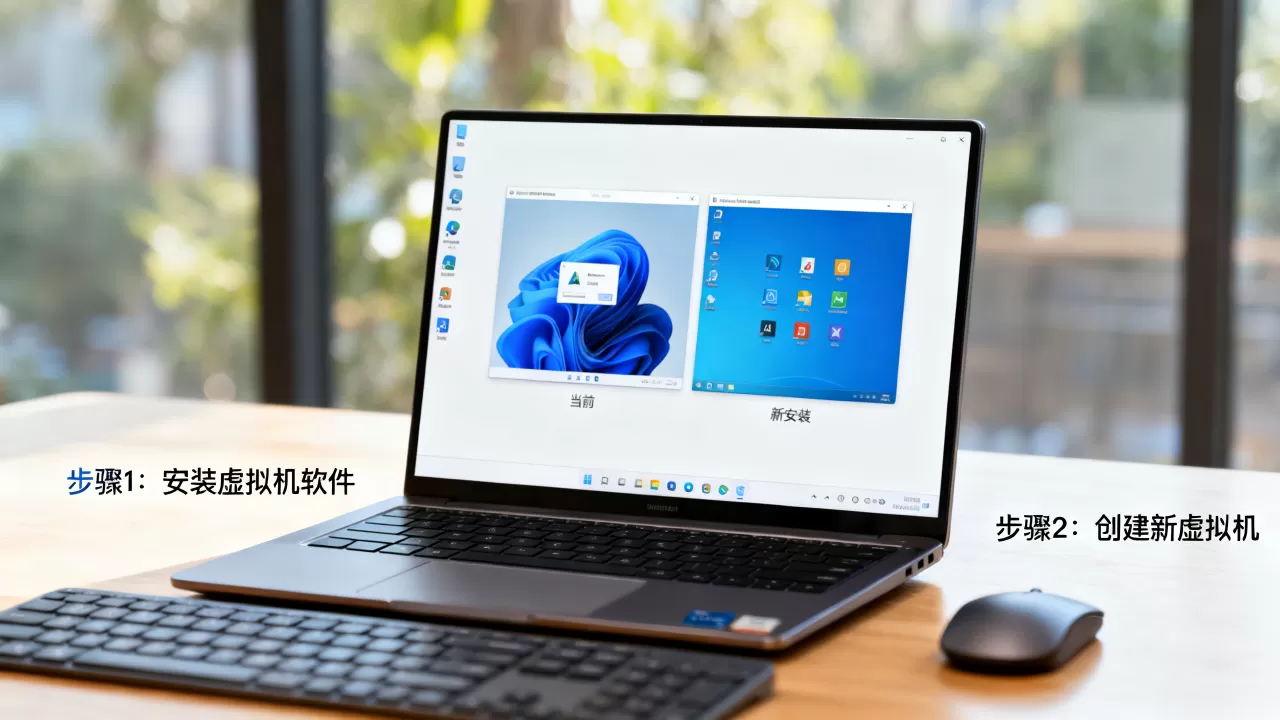 虚拟机双桌面怎么设置?一台电脑能同时用俩系统吗? 虚拟机双桌面怎么设置?一台电脑能同时用俩系统吗?