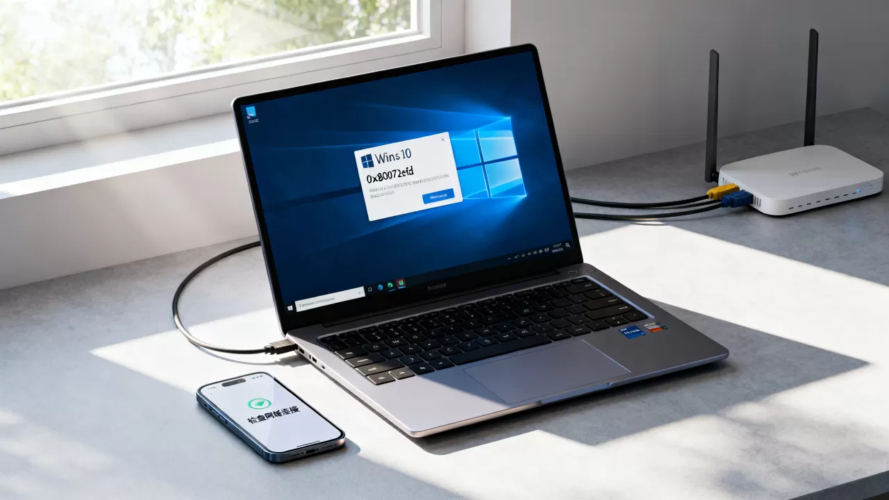 Win10系统更新服务器出错怎么办,错误代码0x80072efd如何修复 Win10系统更新服务器出错怎么办,错误代码0x80072efd如何修复