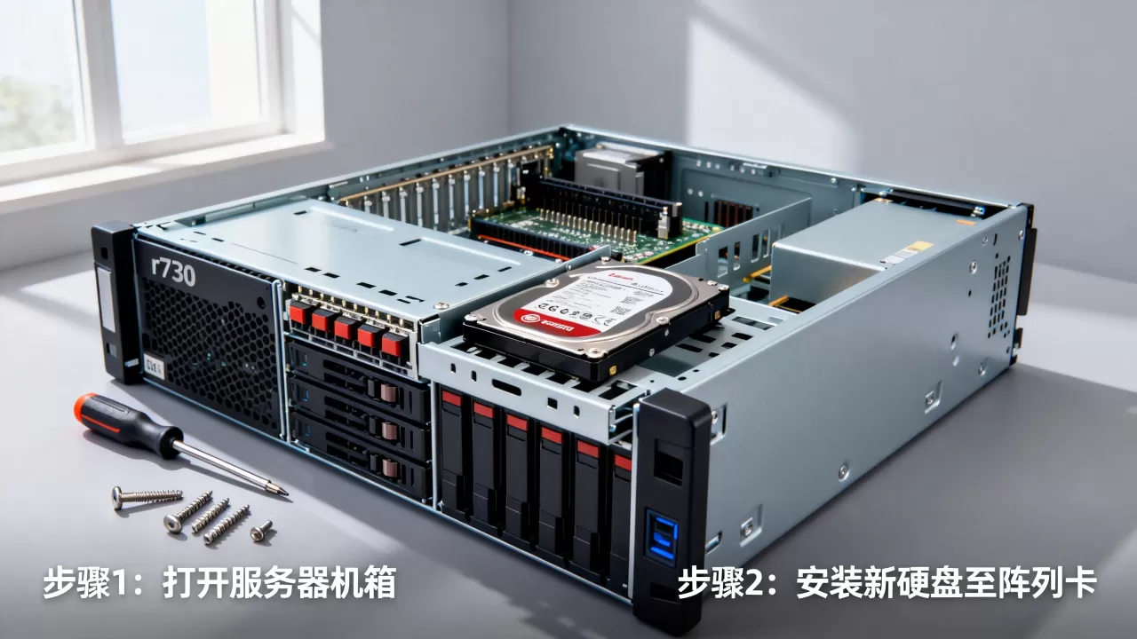 r730服务器改raid5怎么操作,具体步骤是什么? r730服务器改raid5怎么操作,具体步骤是什么?