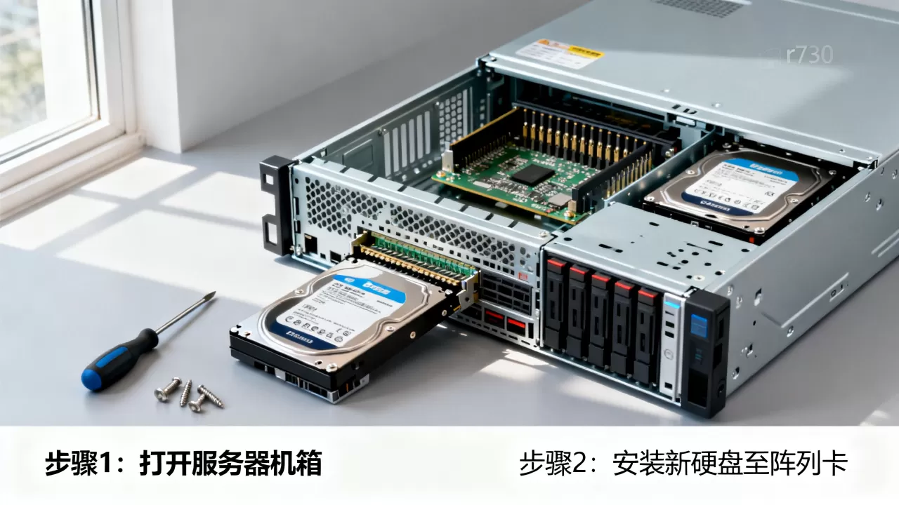 r730服务器改raid5怎么操作,具体步骤是什么? r730服务器改raid5怎么操作,具体步骤是什么?