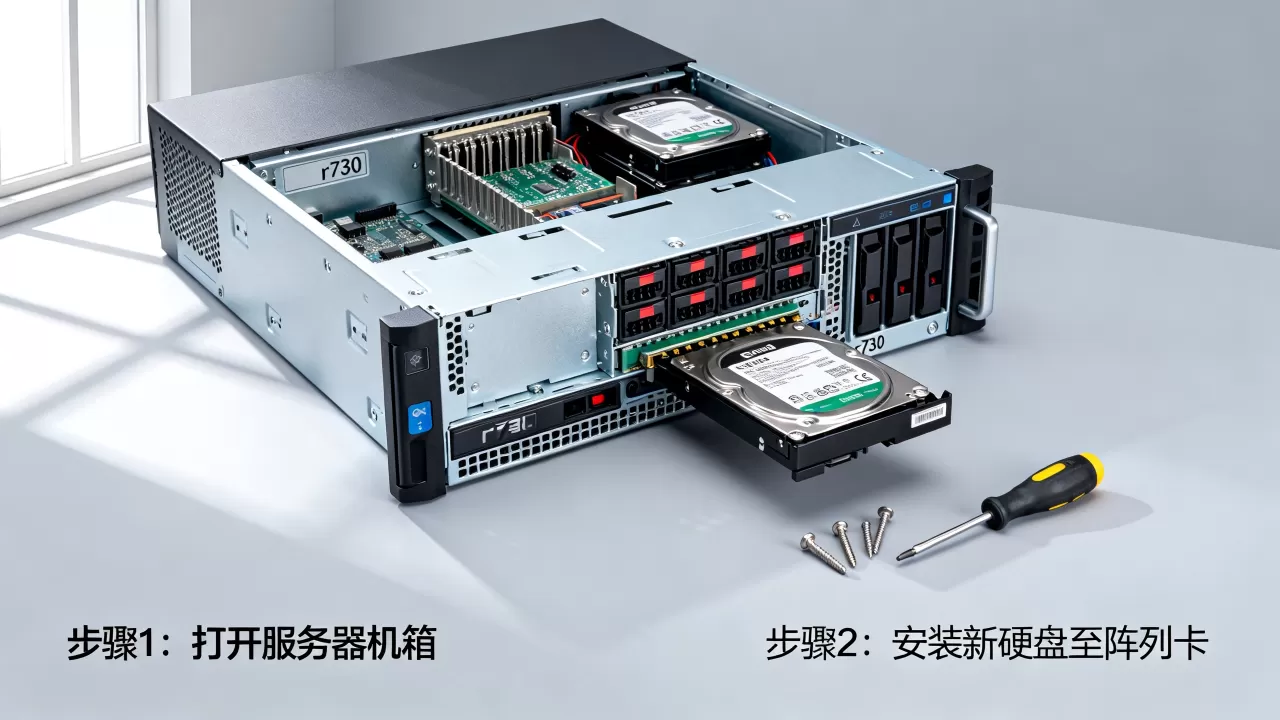 r730服务器改raid5怎么操作,具体步骤是什么? r730服务器改raid5怎么操作,具体步骤是什么?