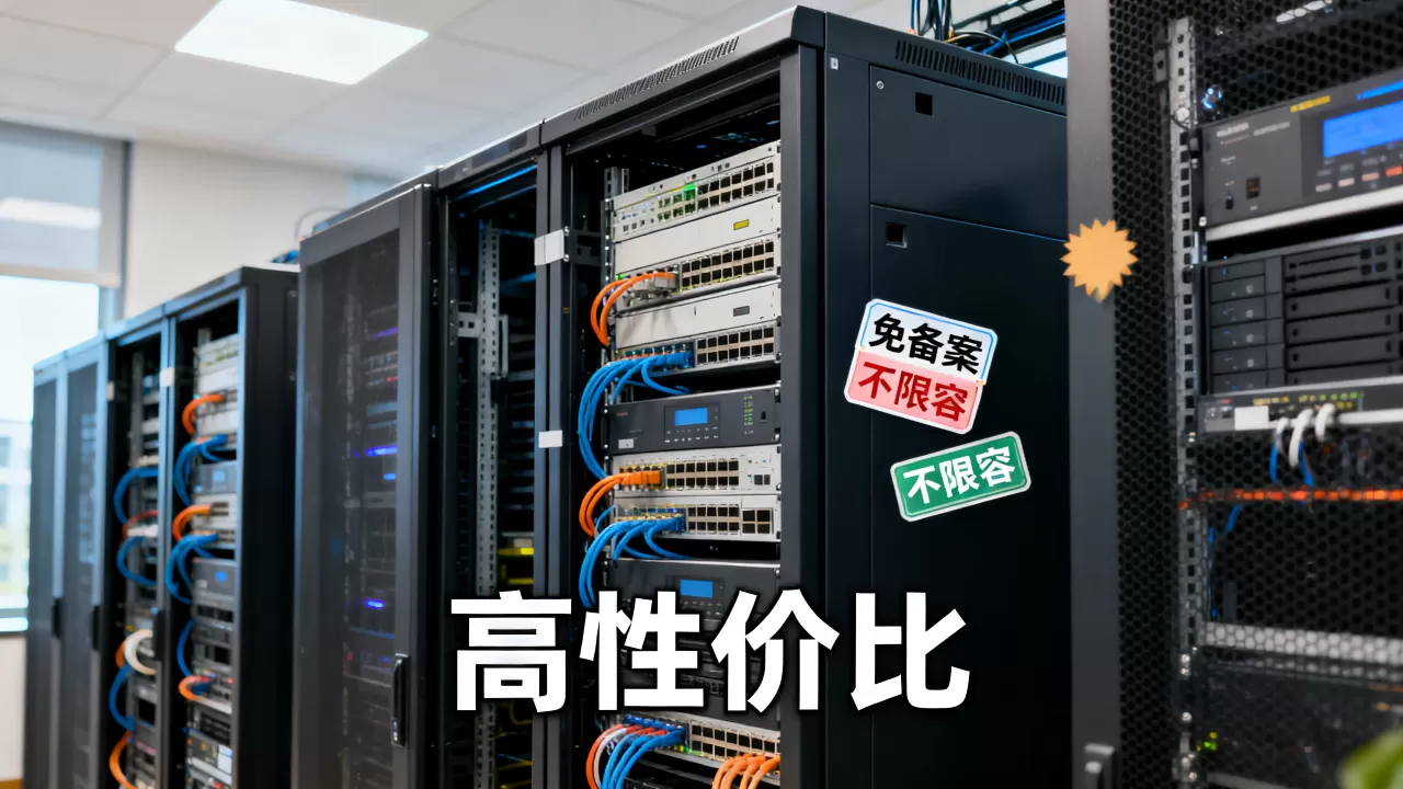 免备案不限容云服务器有哪些选择,哪家性价比高? 免备案不限容云服务器有哪些选择,哪家性价比高?