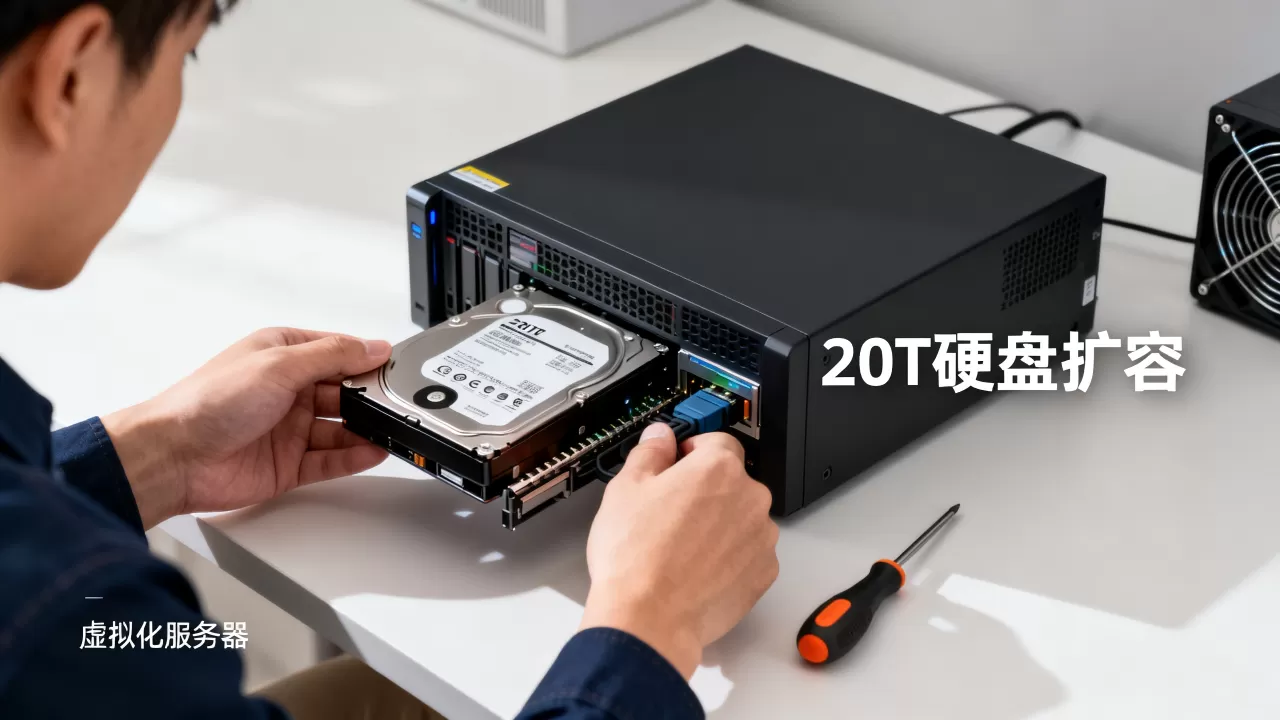 虚拟化服务器如何加20T盘,有什么扩容技巧? 虚拟化服务器如何加20T盘,有什么扩容技巧?