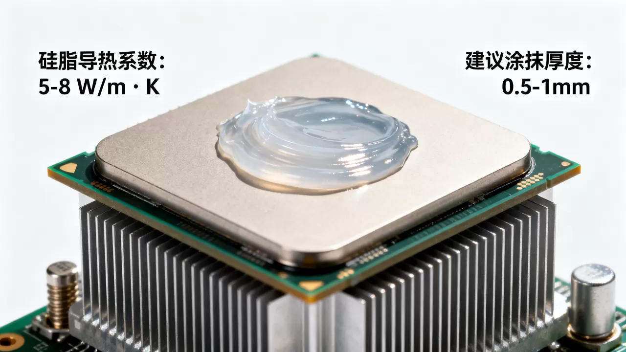 服务器cpu硅脂导热系数是多少,涂多厚合适? 服务器cpu硅脂导热系数是多少,涂多厚合适?