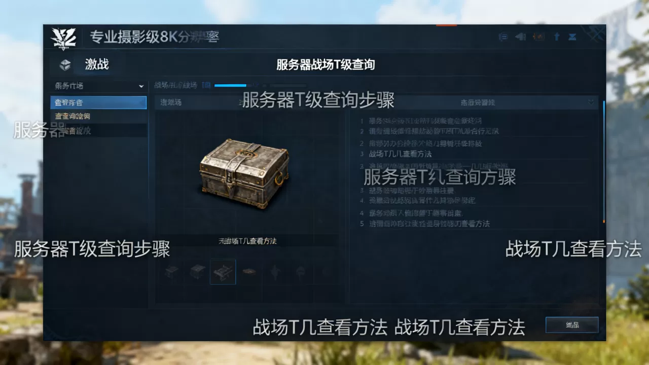 激战2怎么看服务器在战场T几,战场T级怎么查 激战2怎么看服务器在战场T几,战场T级怎么查