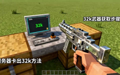 我的世界服务器如何卡出32k，32k武器怎么获得？