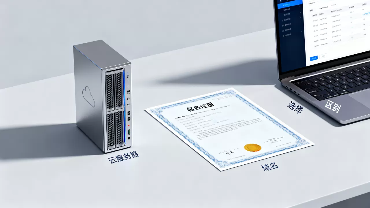 云服务器和域名到底有什么区别,怎么选好? 云服务器和域名到底有什么区别,怎么选好?