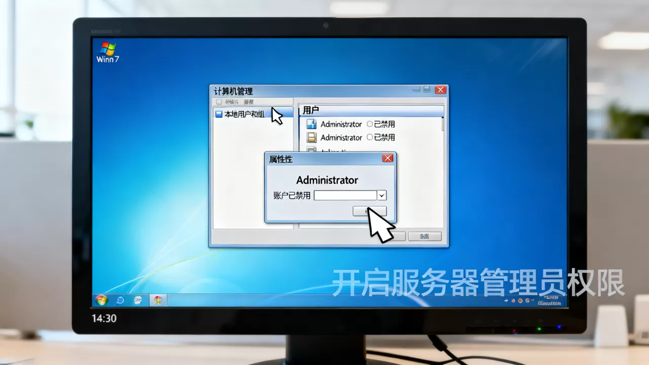 win7如何开启服务器管理员权限,操作步骤是什么? win7如何开启服务器管理员权限,操作步骤是什么?