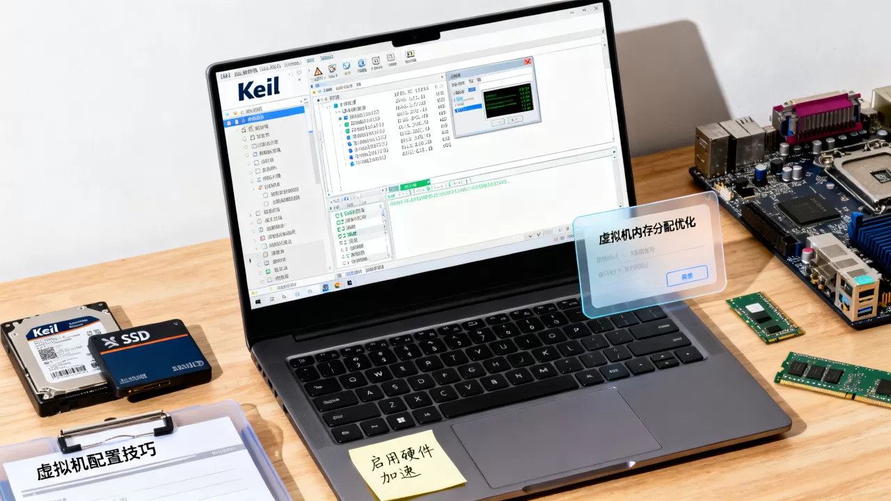 虚拟机跑Keil卡顿怎么办,虚拟机加速配置技巧有哪些? 虚拟机跑Keil卡顿怎么办,虚拟机加速配置技巧有哪些?
