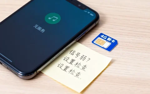新办的4G新卡为什么会无服务器，怎么办？