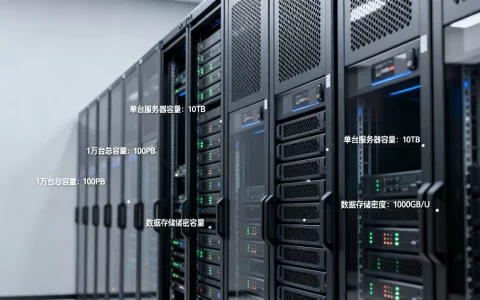 1万台服务器容量到底有多大，能存储多少数据？