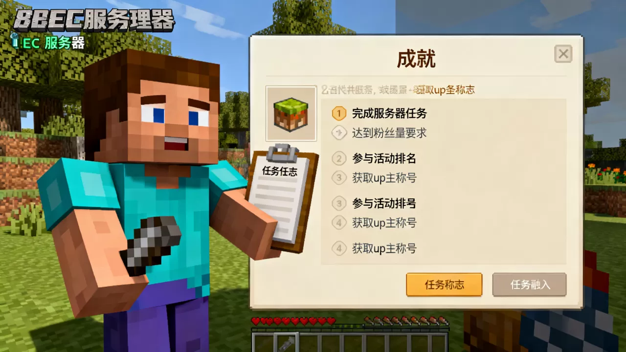 我的世界ec服务器up主称号怎么获得,有什么获取方法? 我的世界ec服务器up主称号怎么获得,有什么获取方法?