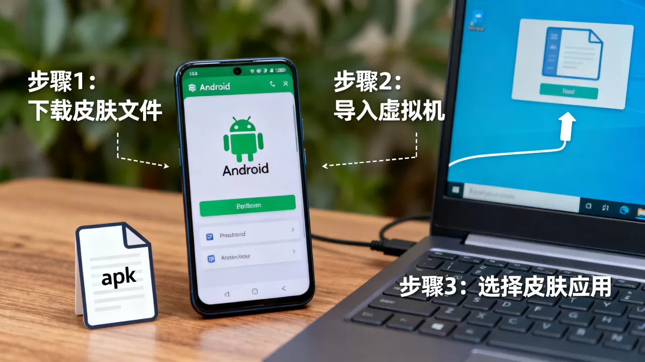 Android虚拟机皮肤如何自定义更换与兼容?,皮肤怎么换 Android虚拟机皮肤如何自定义更换与兼容?,皮肤怎么换