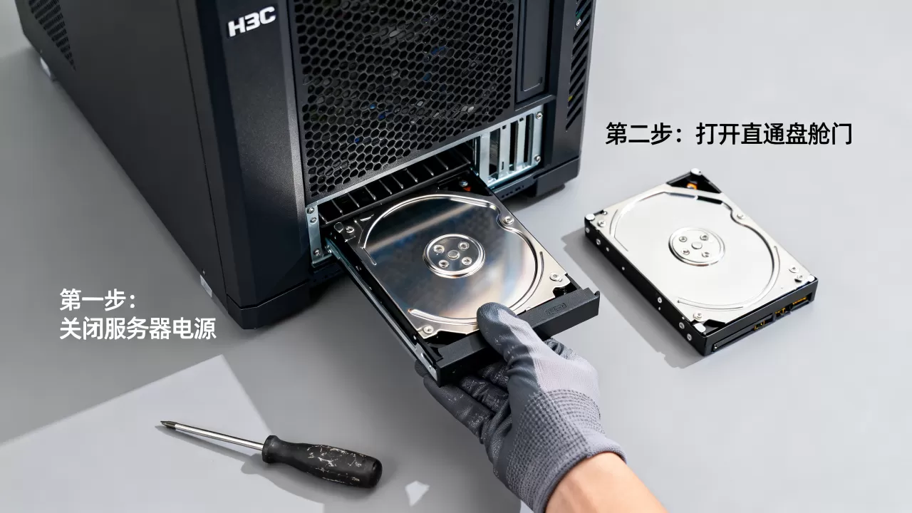 h3c服务器直通盘怎么更换硬盘,需要先关机吗? h3c服务器直通盘怎么更换硬盘,需要先关机吗?