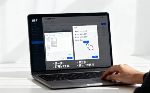 iis7服务器管理工具怎么上传，具体步骤是什么