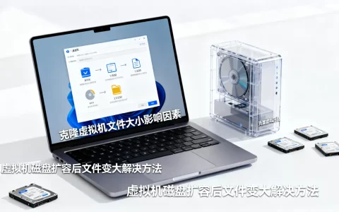 克隆虚拟机文件大小受哪些因素影响？虚拟机磁盘扩容后文件变大怎么办？