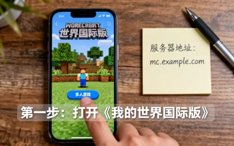 ios我的世界国际版怎么进入服务器，详细教程