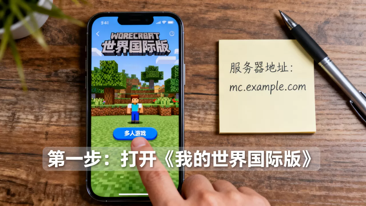 ios我的世界国际版怎么进入服务器,详细教程 ios我的世界国际版怎么进入服务器,详细教程