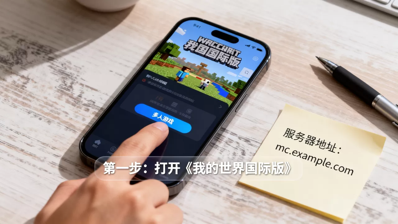 ios我的世界国际版怎么进入服务器,详细教程 ios我的世界国际版怎么进入服务器,详细教程
