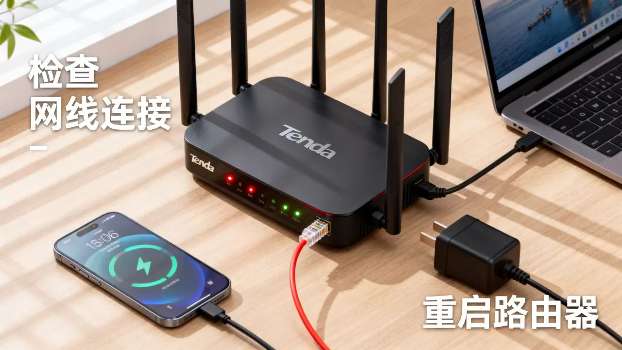 tenda为什么会显示远端服务器无响应,路由器断网如何解决 tenda为什么会显示远端服务器无响应,路由器断网如何解决